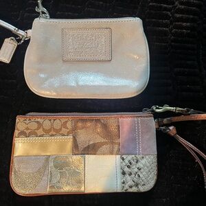 Coach Poppy Bag and Coach Patchwork Small Zipper Bags